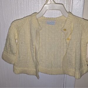 Othr Cream Knit Kids Cardigan